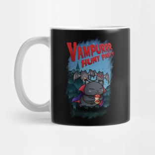 Halloween Vampire Cat Mug